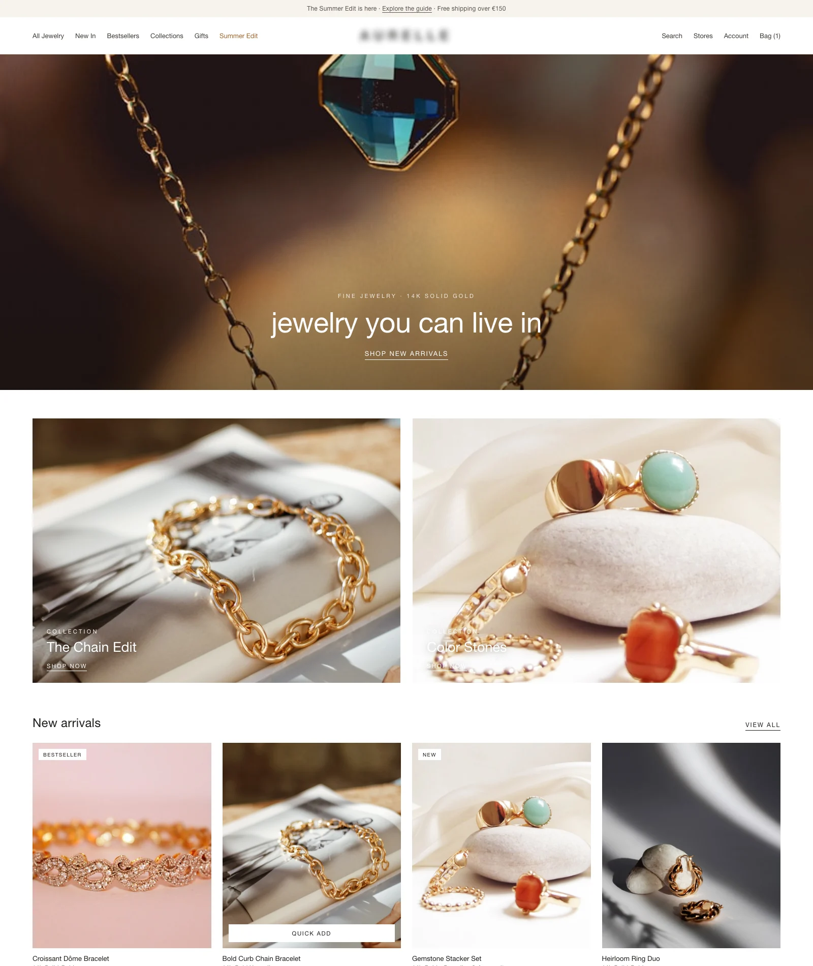 eCommerce store built by Seedlight for a skincare brand
